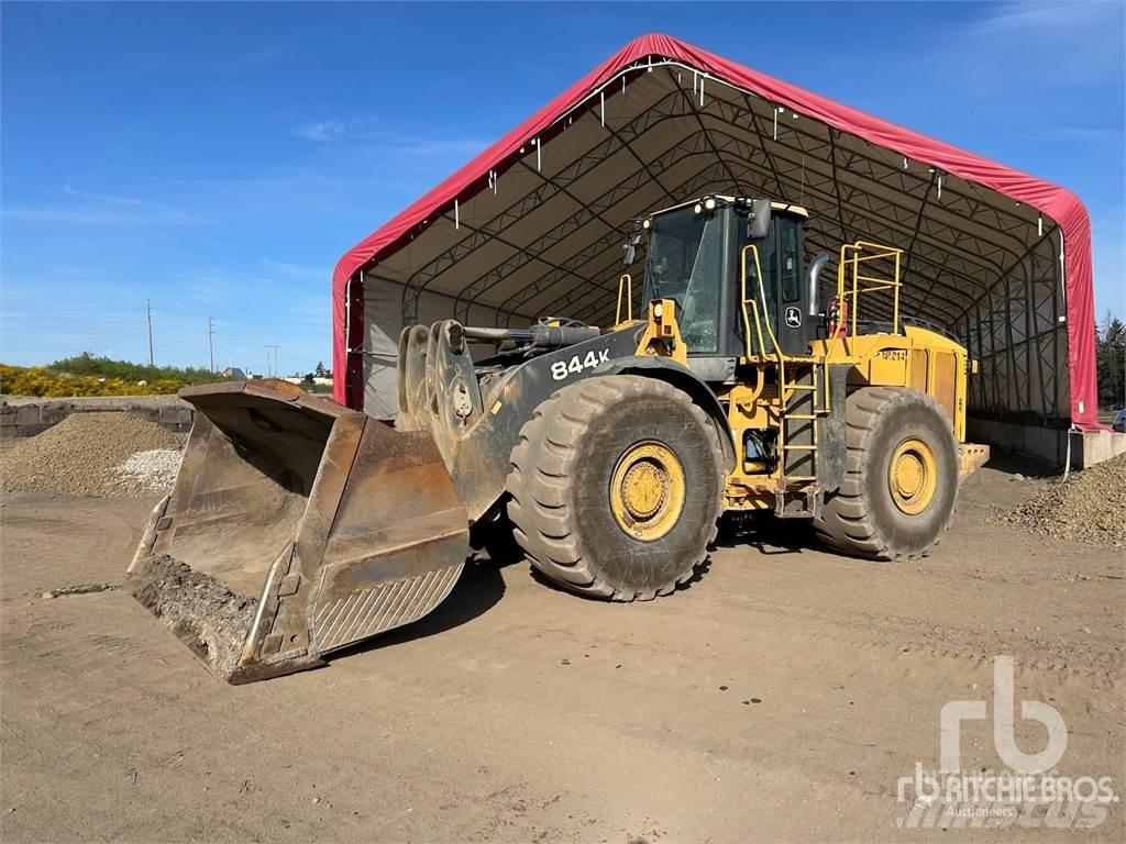 John Deere 844K Incarcator pe pneuri