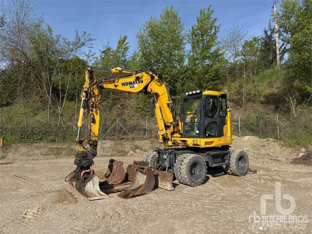 Komatsu PW118MR Excavatoare cu roti