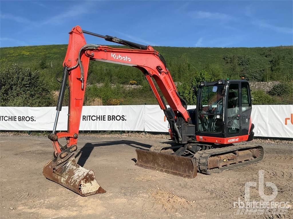 Kubota KX080-4 Excavatoare pe șenile
