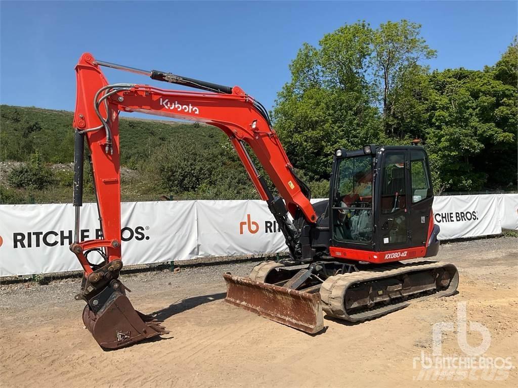 Kubota KX080-4A Excavatoare pe șenile
