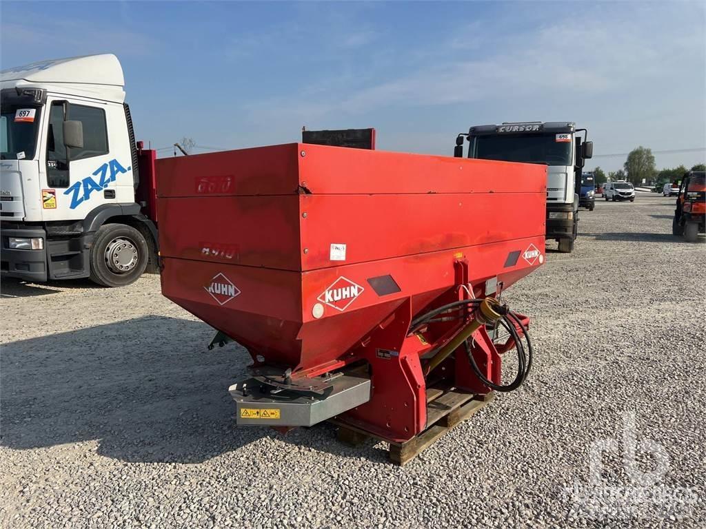 Kuhn MDS1131 Împrastierea mineralelor