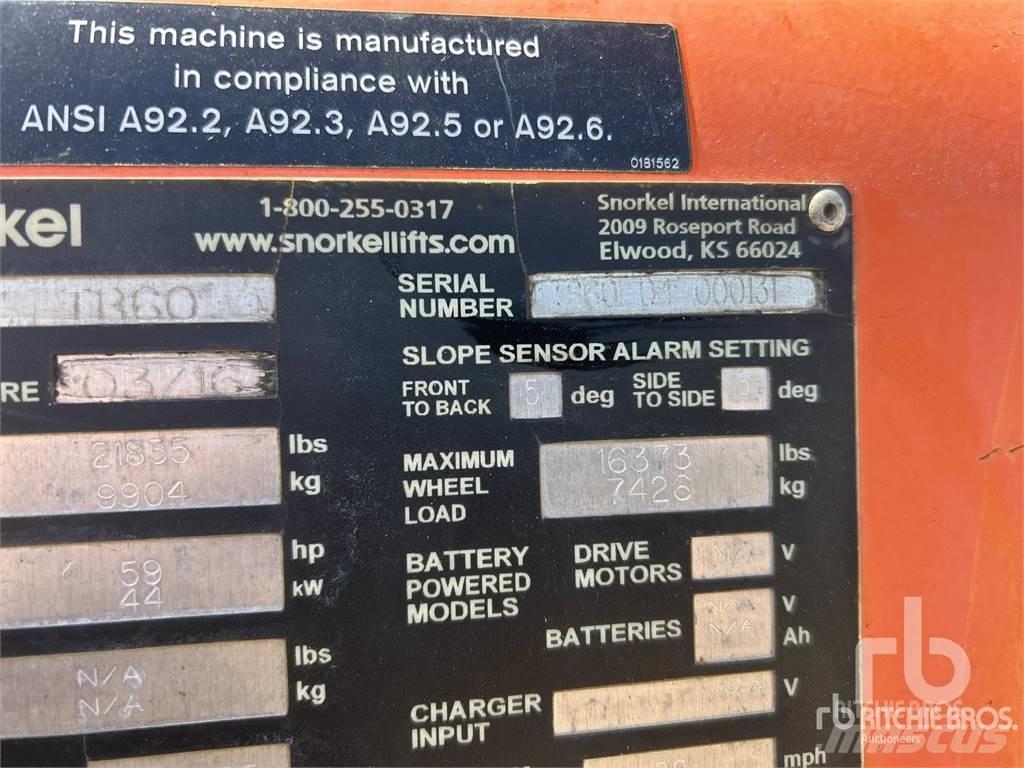 Snorkel ATB60 Nacele cu brat articulat