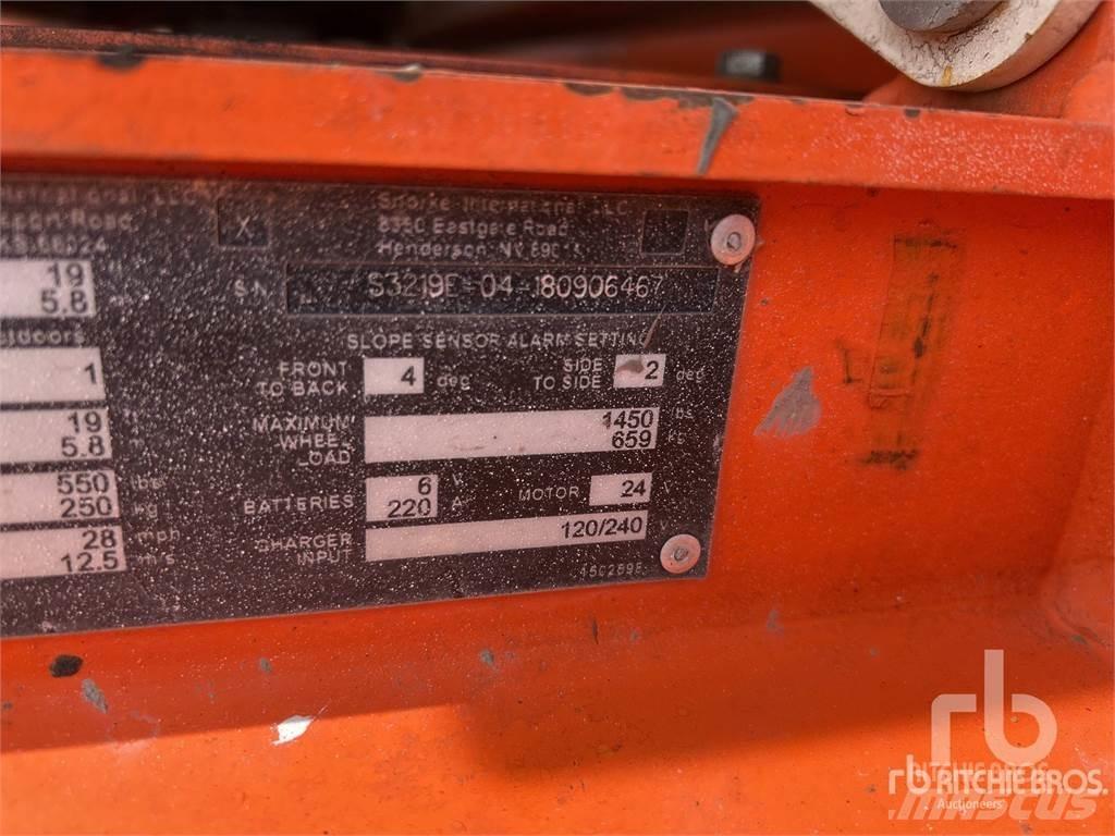 Snorkel S3219E Platforme foarfeca