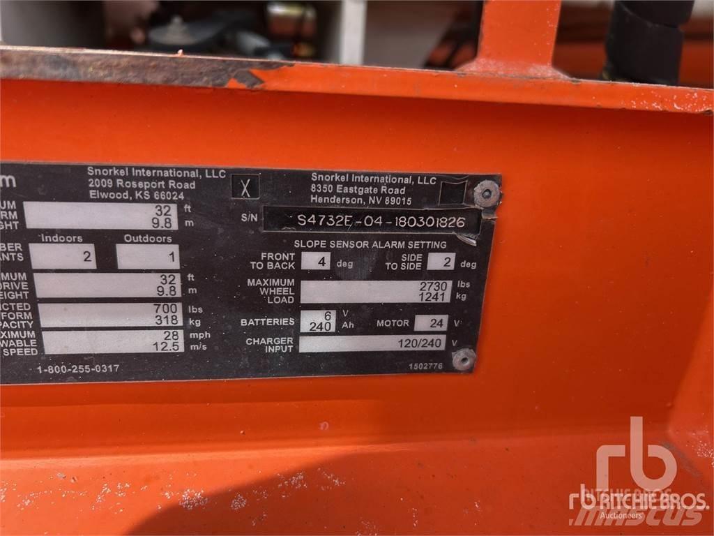Snorkel S4732E Platforme foarfeca