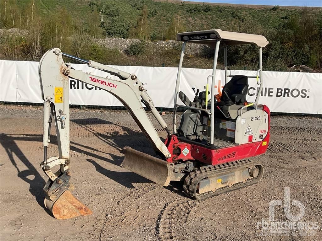 Takeuchi TB216 Mini excavatoare < 7t