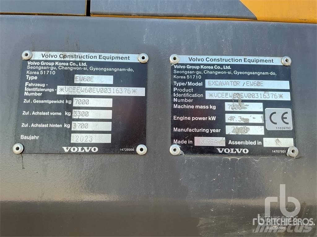 Volvo EW60E Excavatoare cu roti