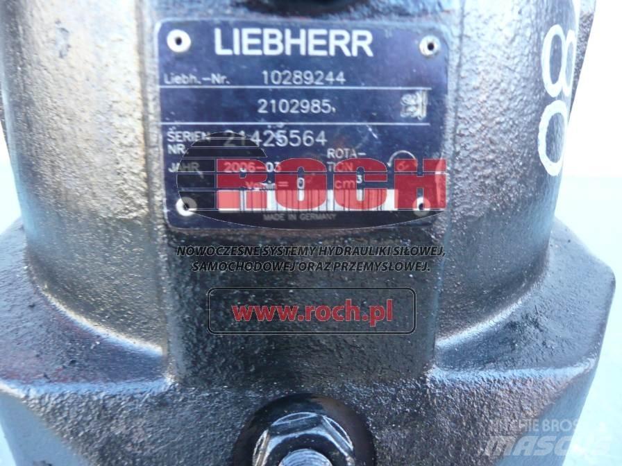 Liebherr 10289244 2102985 Motoare