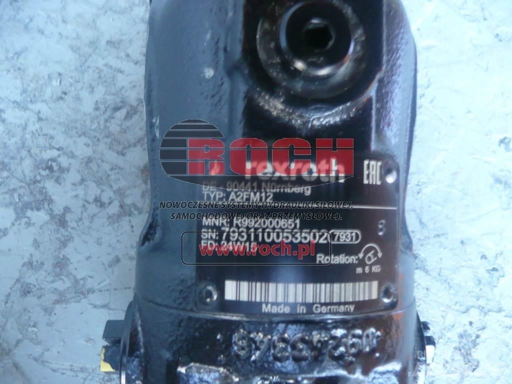 Rexroth A2FM12 Motoare