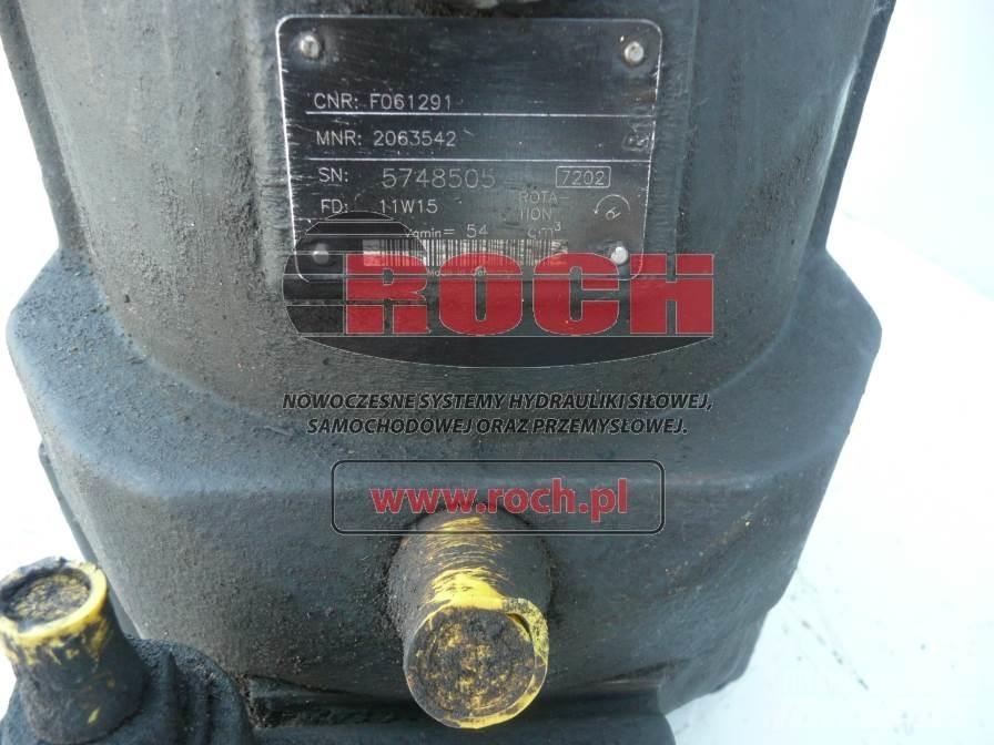 Rexroth F061291 2063542 Motoare