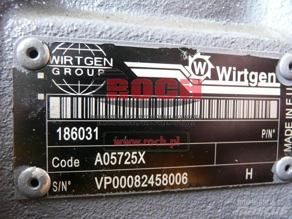 Wirtgen 186031 A05725X Motoare