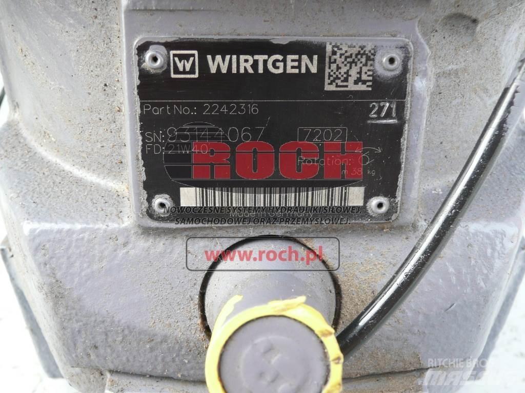 Wirtgen 2242316 Motoare