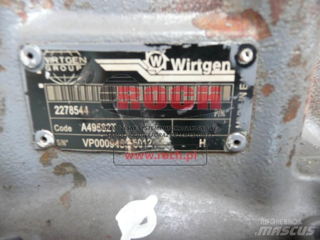 Wirtgen 2278544 A49582T Motoare