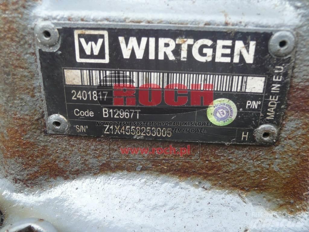 Wirtgen 2401817 B12967T Motoare