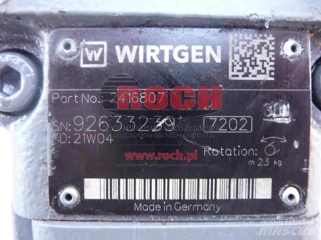 Wirtgen 2416807 Motoare