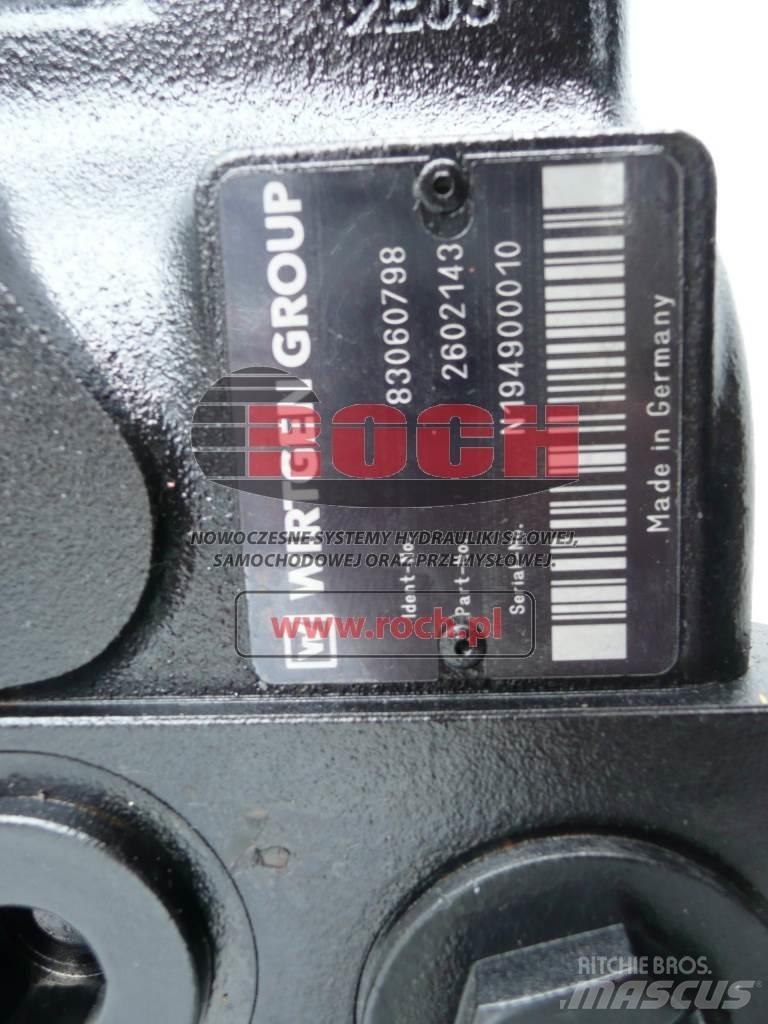 Wirtgen 2602143 83060798 Hidraulice