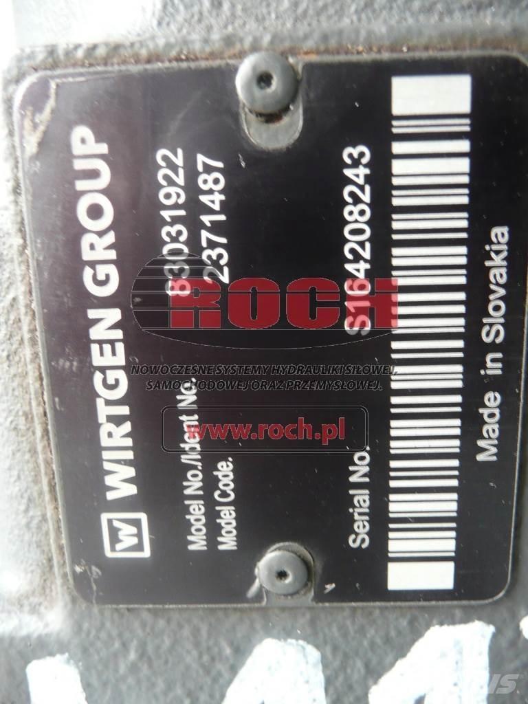 Wirtgen 83031922 2371487 Hidraulice
