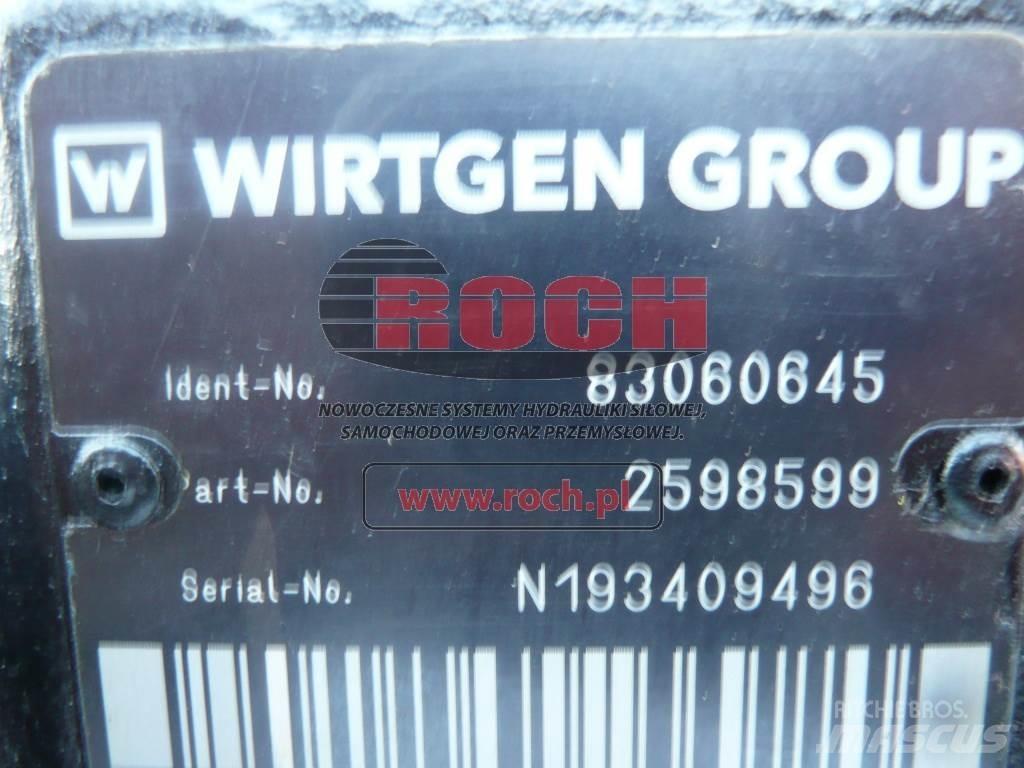 Wirtgen 83060645 2598599 Hidraulice