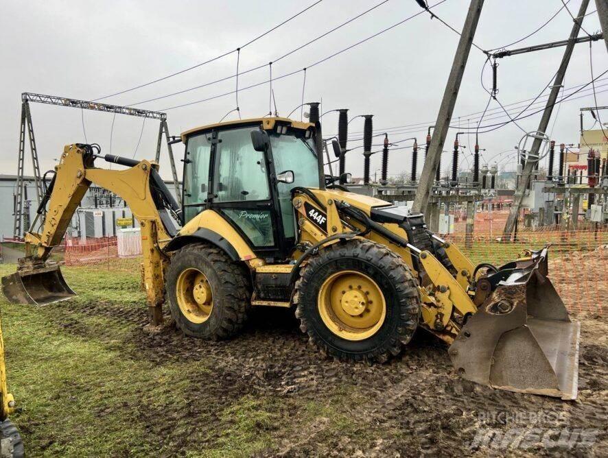 CAT 444F Buldoexcavatoare