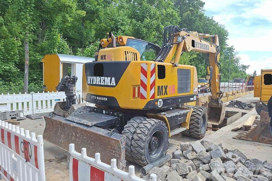 Hydrema MX 15 Excavatoare cu roti