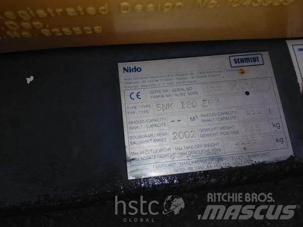 Schmidt NIDO SNK 180 EPZ Lame pentru dezapezire si pluguri