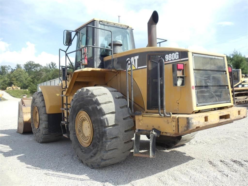 CAT 980G Incarcator pe pneuri
