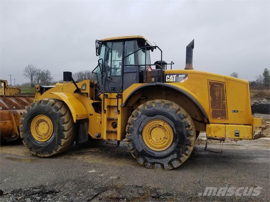 CAT 980H Incarcator pe pneuri
