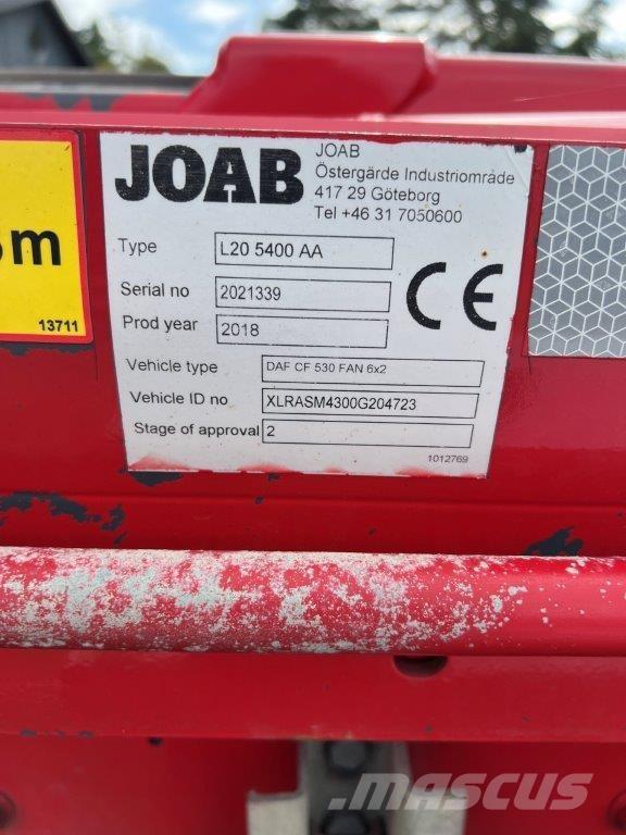 DAF CF 530 6x2*4 FAN Camion cu carlig de ridicare