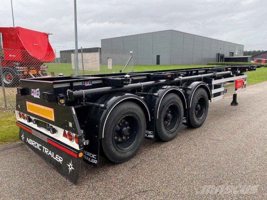 HRD 3-aks 20 + 30 ADR Camion cu semi-remorca cu incarcator