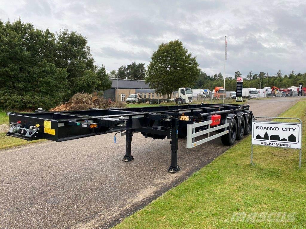 HRD 3-aks 20 + 30 ADR Camion cu semi-remorca cu incarcator