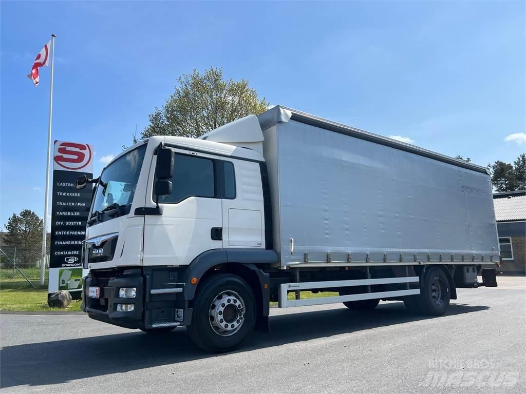 MAN TGM 18-340 BL Camion cu prelata