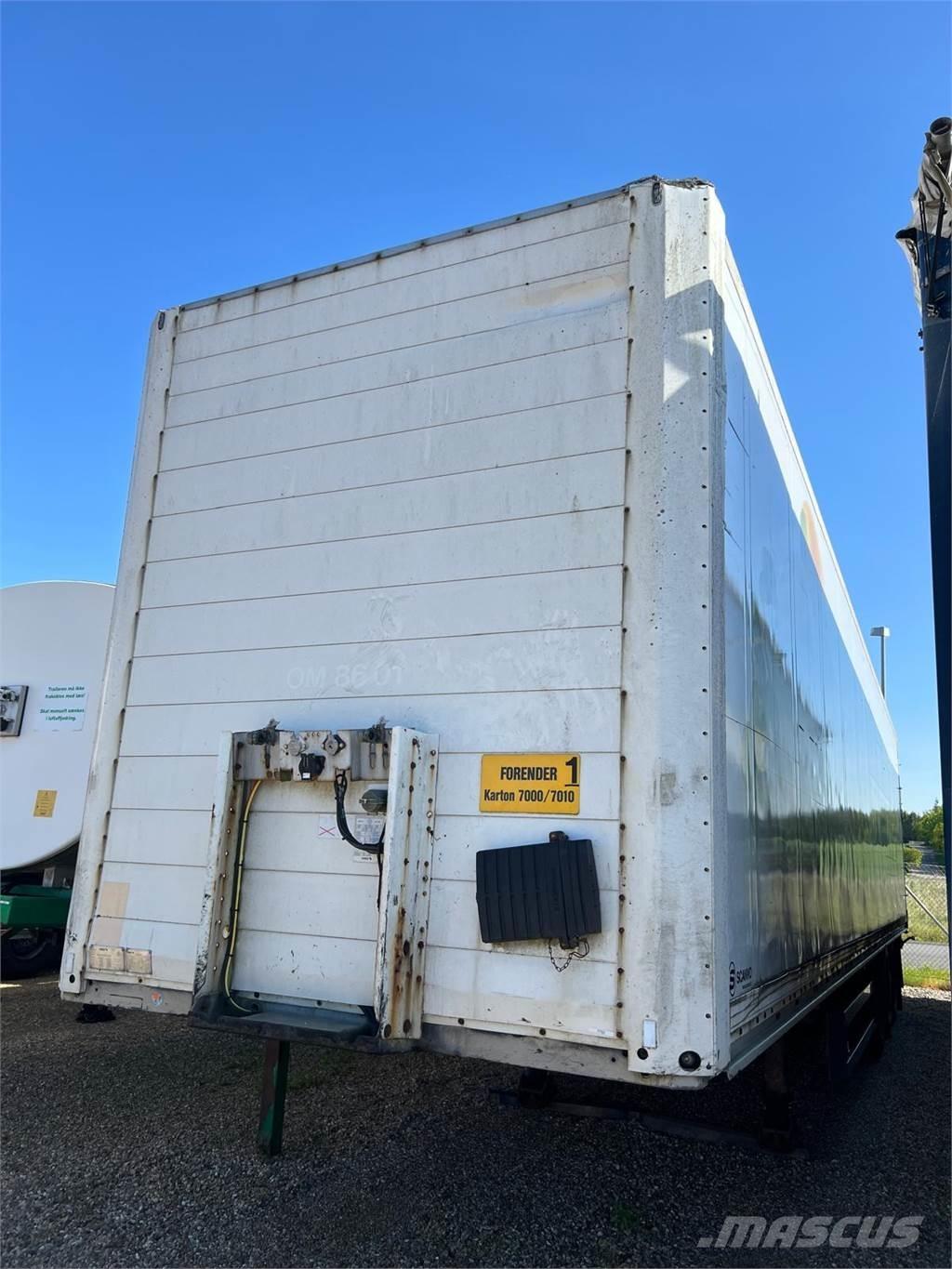 Schmitz 13,6 mtr boks Semi-remorca utilitara