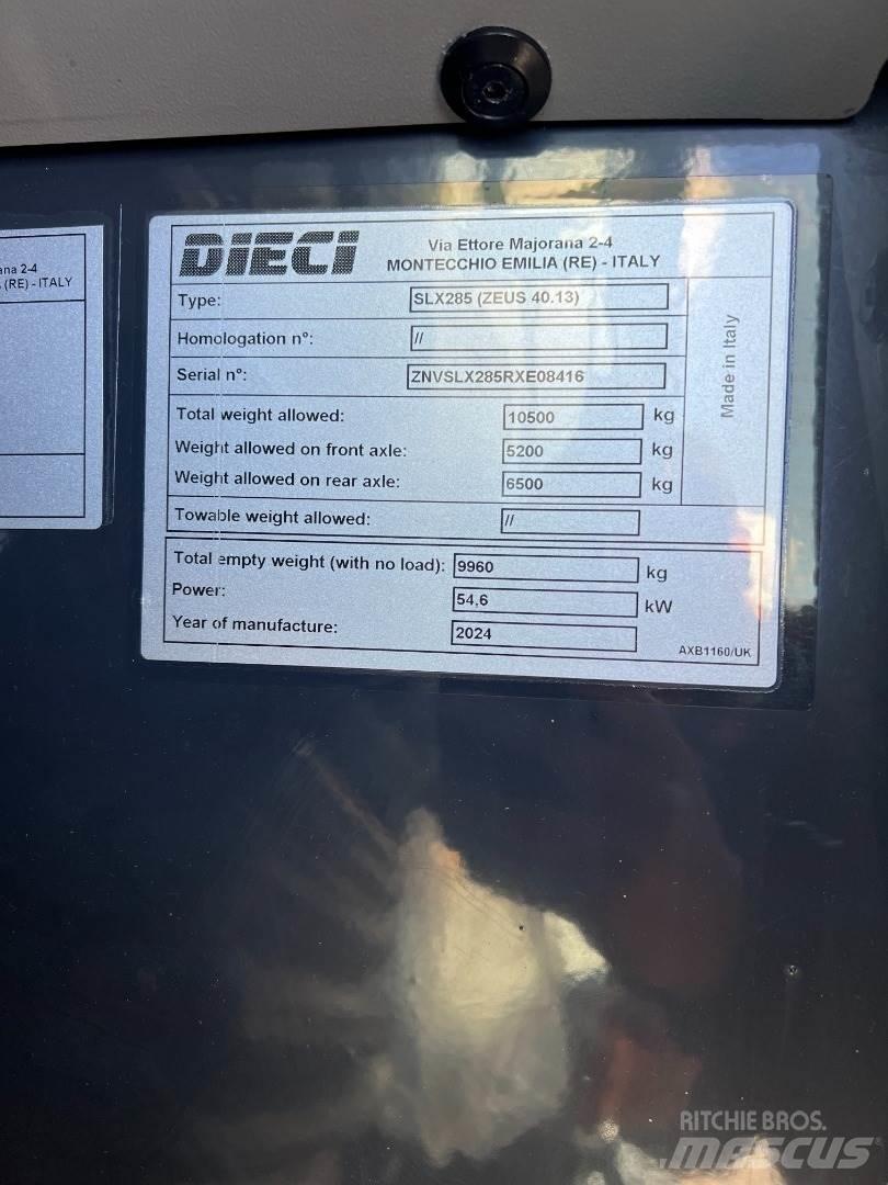 Dieci 40.13 Alte macarale