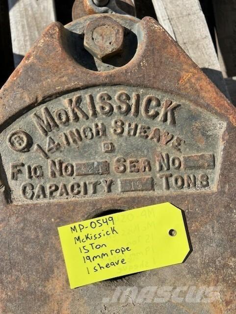  McKissick Piese si echipamente pentru macara