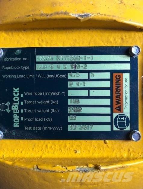  RopeBlock Piese si echipamente pentru macara