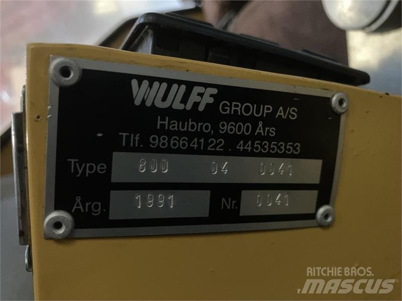 Wulff 800 Genti profesionale de scule si unelte