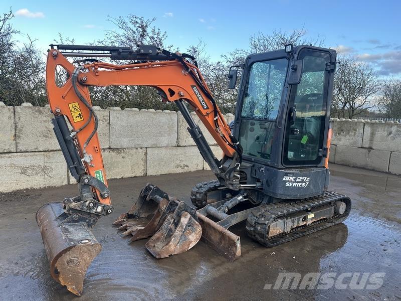 Doosan DX27 Excavatoare pe șenile
