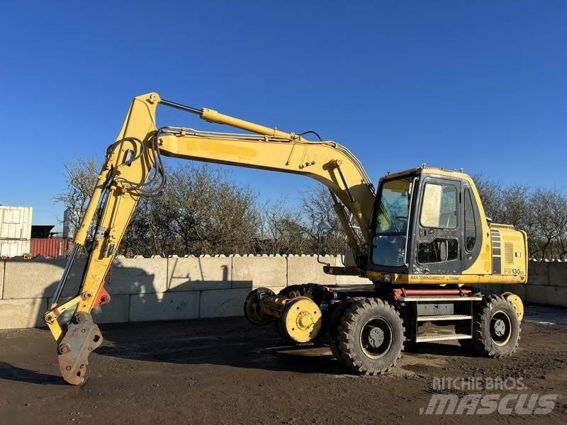 Komatsu PW130-6 Excavatoare cu roti
