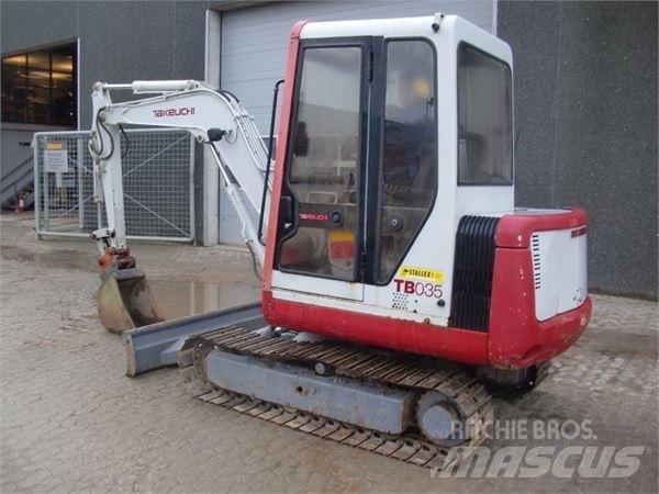 Takeuchi TB035 Mini excavatoare < 7t