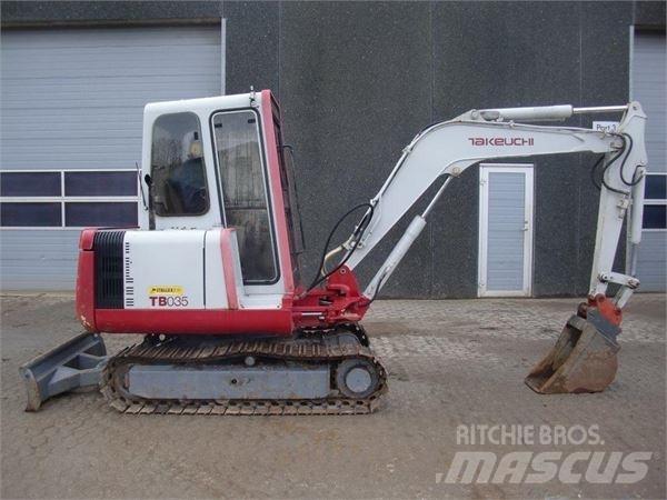 Takeuchi TB035 Mini excavatoare < 7t