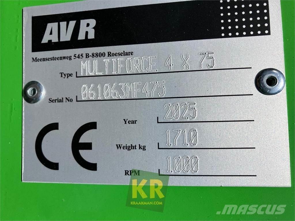 AVR MultiForce Cultivatoare de recolte in randuri