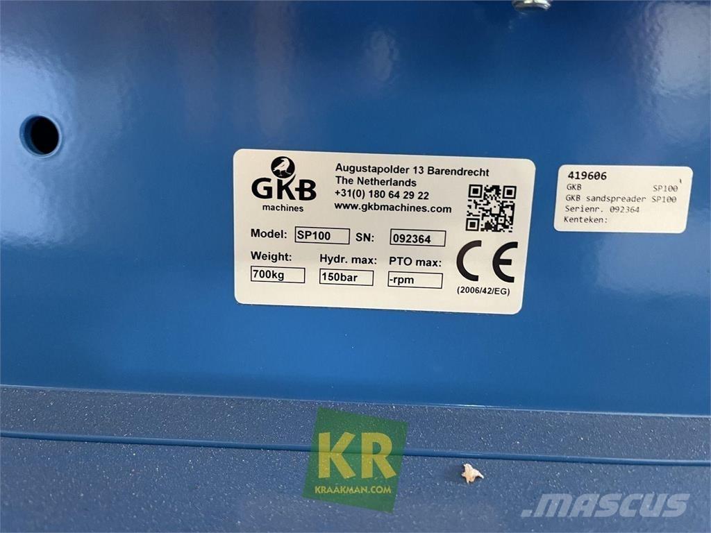  GKB Sandspreader Dispersare nisip si sare