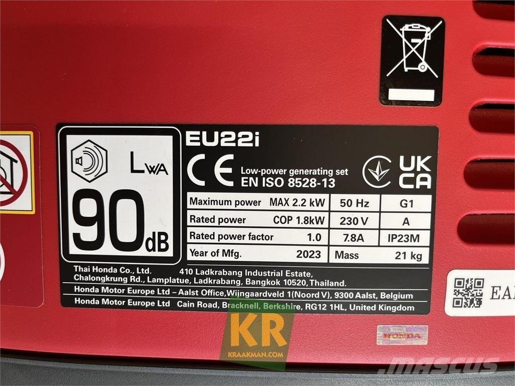 Honda EU Alte generatoare