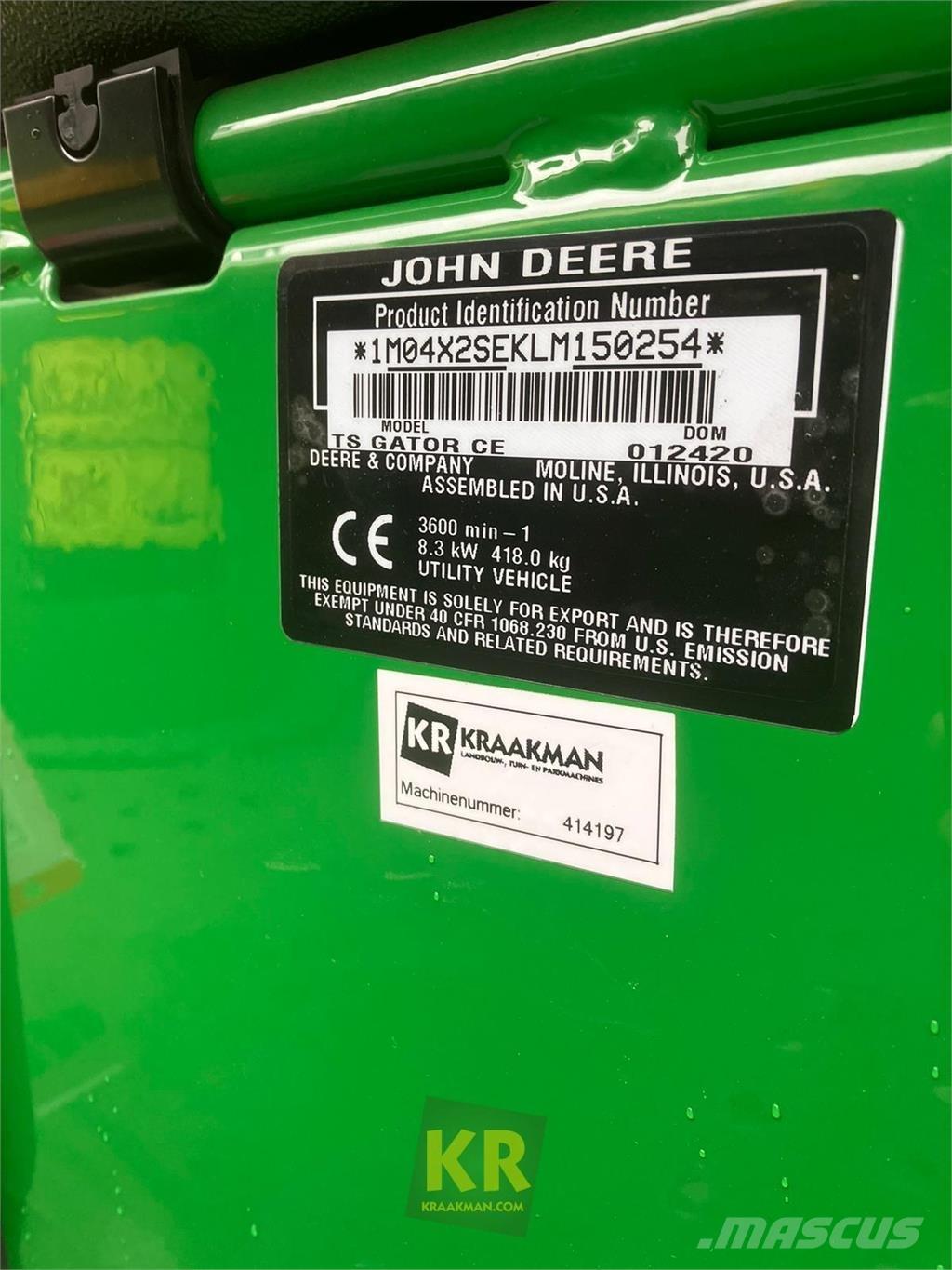 John Deere TS 4X2 ATV-uri