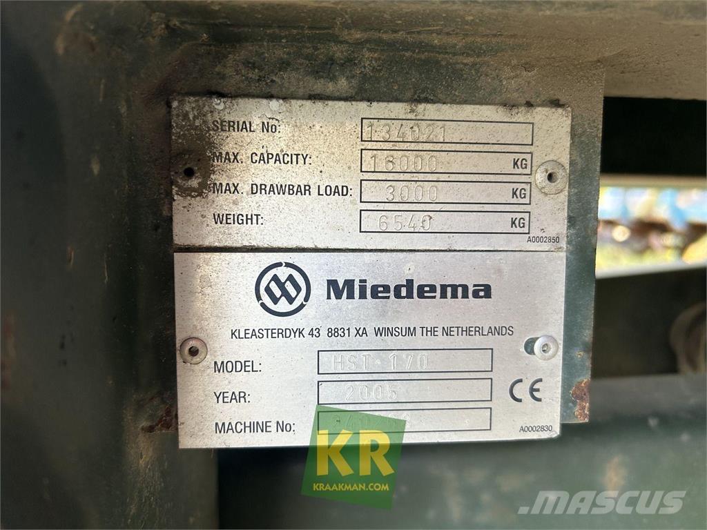 Miedema HST 170 Remorci rabatabile
