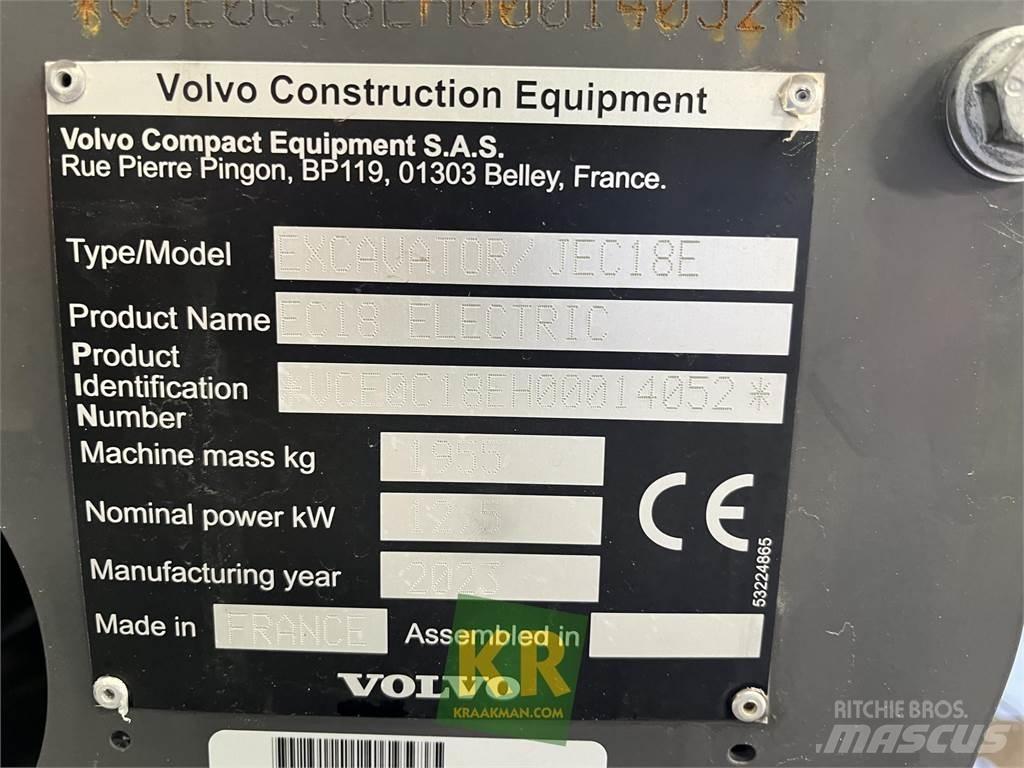 Volvo EC18E Excavatoare pe șenile
