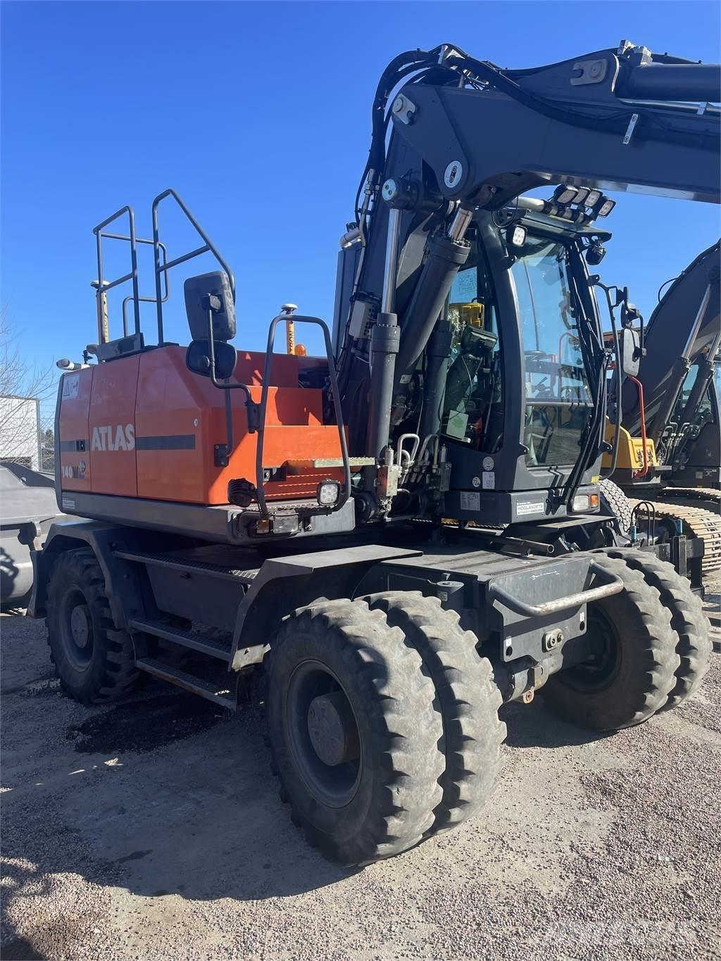 Atlas 140W Excavatoare cu roti