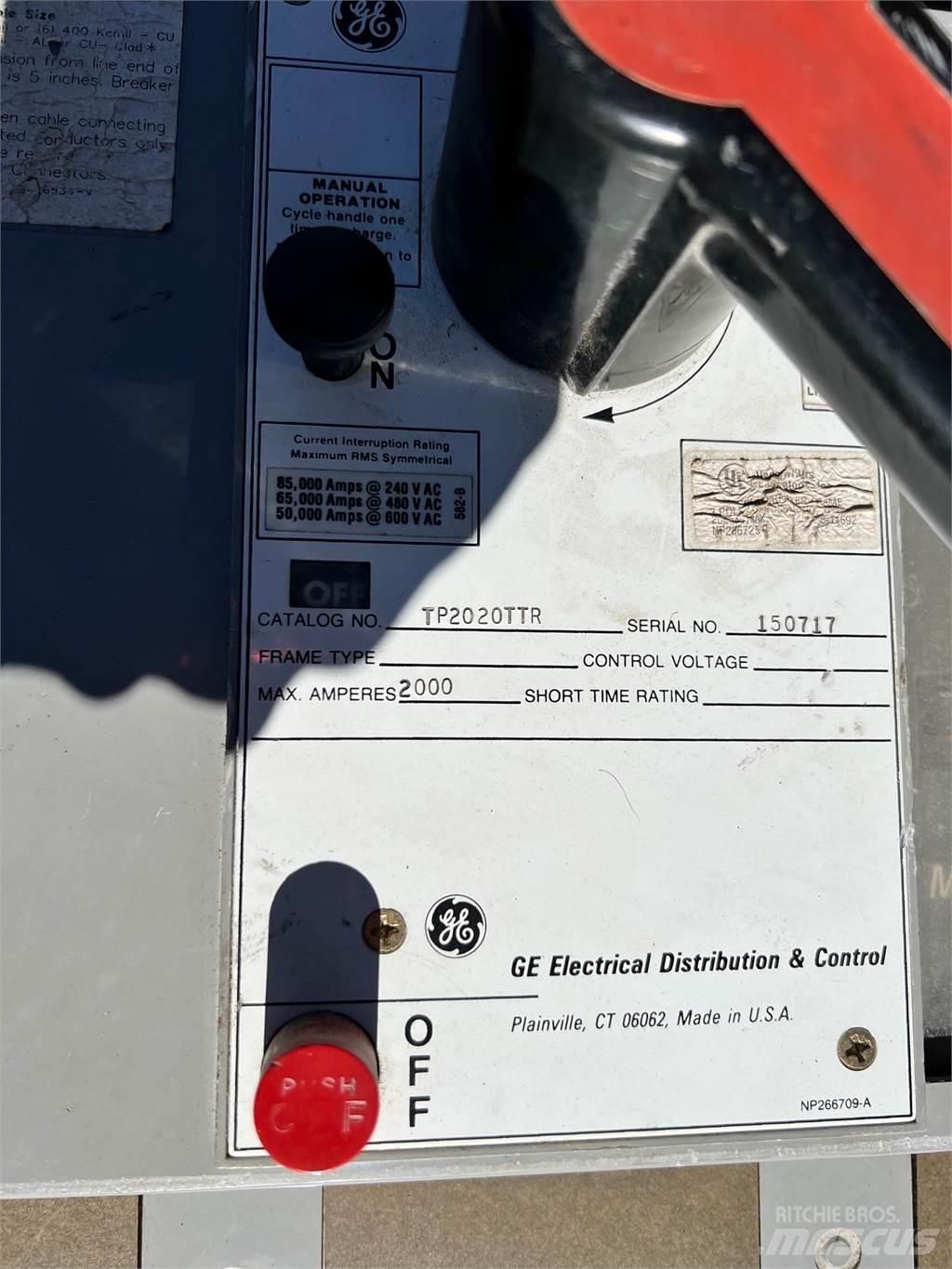  GE 2000amp Electronice