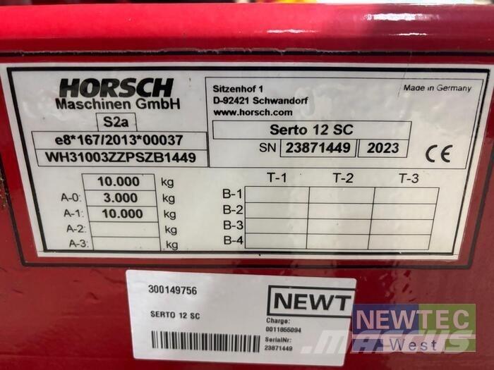 Horsch SERTO 12 SC Perforatoare