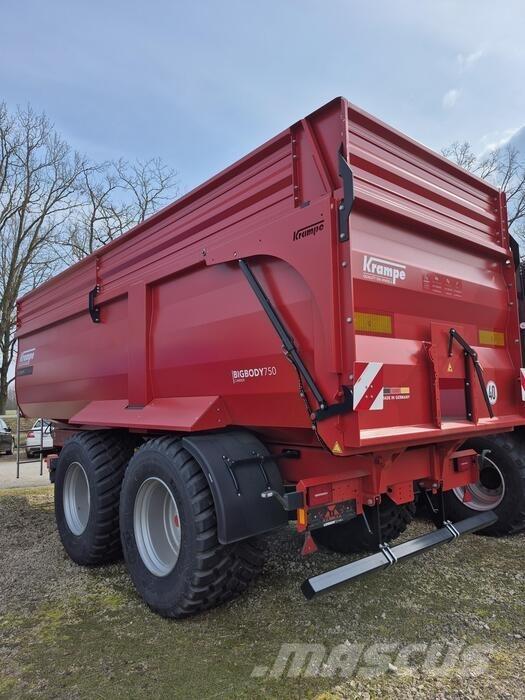 Krampe BIG BODY 750 Remorci rabatabile