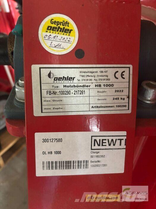 Oehler OL HB 1000 Utilaje si accesorii folosite la cresterea animalelor